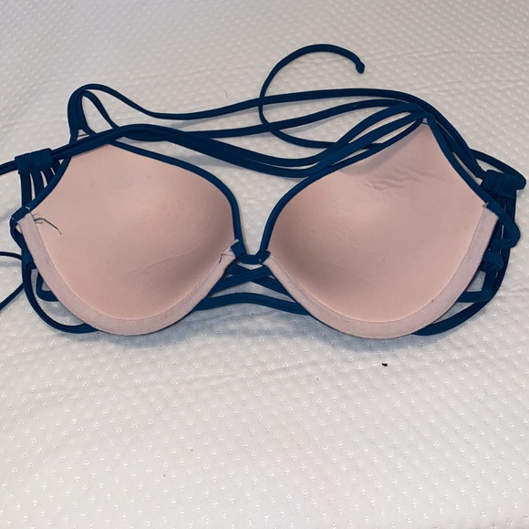 Teal bathing suit top - Picture 3 of 3